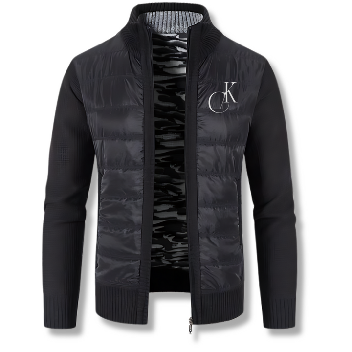 Men's jacket 2024 with embroidered sleeves